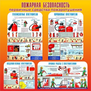 Стенд "Пожарная безопасность" Вариант 2 - fgospostavki.ru - Муравленко