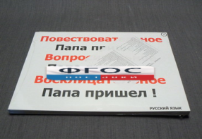 Опорные таблицы по русскому языку для начальной школы (56 шт.) А3 - fgospostavki.ru - Муравленко