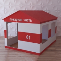 Детский игровой домик «Пожарная служба» - fgospostavki.ru - Муравленко