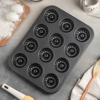 Форма для выпечки 12 ячеек - fgospostavki.ru - Муравленко