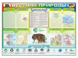 Стенд-уголок "Вестник природы" Вариант 1 - fgospostavki.ru - Муравленко
