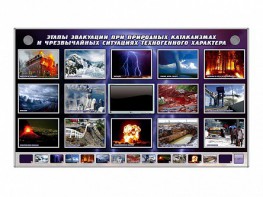 Многофункциональный интерактивный стенд-тренажер "Этапы эвакуации при природных катаклизмах и чрезвычайных ситуациях техногенного характера" - fgospostavki.ru - Муравленко