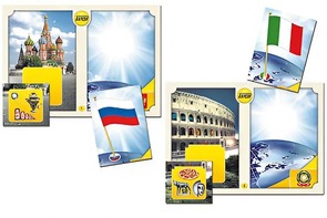 Настольно-печатная игра "Флаги стран мира 1. Европа" - fgospostavki.ru - Муравленко