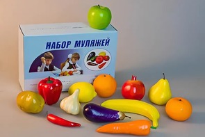Набор муляжей для рисования (13 штук) - fgospostavki.ru - Муравленко