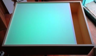 Планшет для рисования песком с RGB подсветкой (80х60 см) - fgospostavki.ru - Муравленко