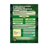 Комплект таблиц. ОБЖ. Терроризм. - fgospostavki.ru - Муравленко