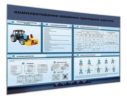 Электрифицированный светодинамический стенд «Комплектование машинно-тракторных агрегатов» - fgospostavki.ru - Муравленко