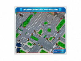 Электрифицированный магнитно-маркерный стенд "Светофорное регулирование" - fgospostavki.ru - Муравленко