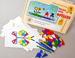 Игровой набор Фребеля "Конструктор плоскостной-3" (Серия "Эксперимент") - fgospostavki.ru - Муравленко