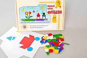 Игровой набор Фребеля "Конструктор плоскостной-1" (Серия "Эксперимент") - fgospostavki.ru - Муравленко