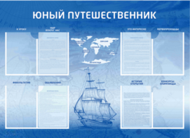 Стенд-уголок "Юный путешественник" - fgospostavki.ru - Муравленко