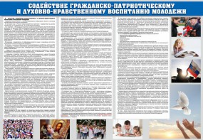 Стенд "Содействие гражданско-патриотическому и духовно-нравственному воспитанию молодежи" - fgospostavki.ru - Муравленко