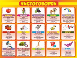 Стенд "Чистоговорки", часть 2 - fgospostavki.ru - Муравленко