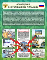 Стенд "Оповещения в чрезвычайных ситуациях" - fgospostavki.ru - Муравленко