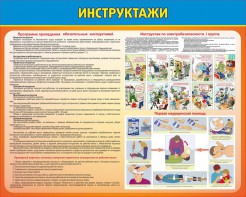Стенд "Инструктажи" - fgospostavki.ru - Муравленко