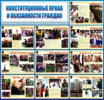 Стенд "Конституционные права и обязанности граждан" - fgospostavki.ru - Муравленко