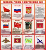 Стенд "Символы России и вооруженных сил" - fgospostavki.ru - Муравленко