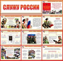Стенд "Служу России" - fgospostavki.ru - Муравленко