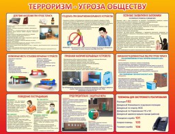 Стенд "Терроризм - угроза обществу" - fgospostavki.ru - Муравленко