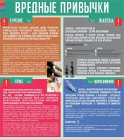 Стенд "Вредные привычки" - fgospostavki.ru - Муравленко